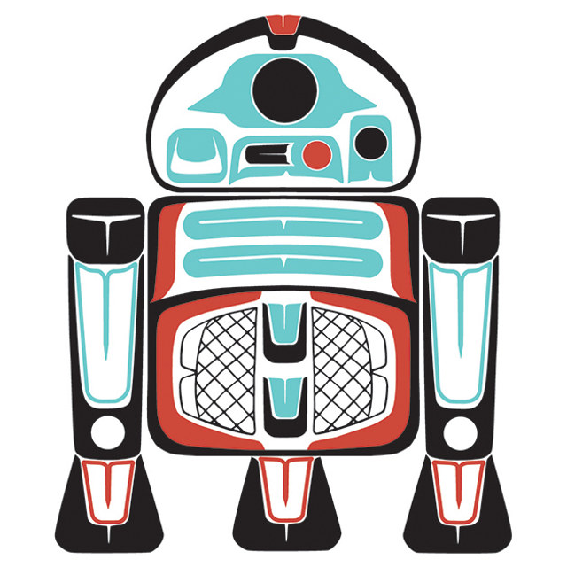 640x640 Star Wars In The Style Of Northwest Coast Indian Art