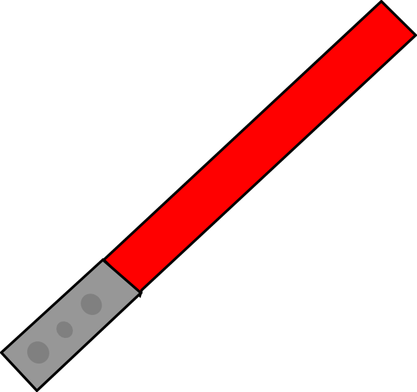 600x565 Red Saber Clip Art