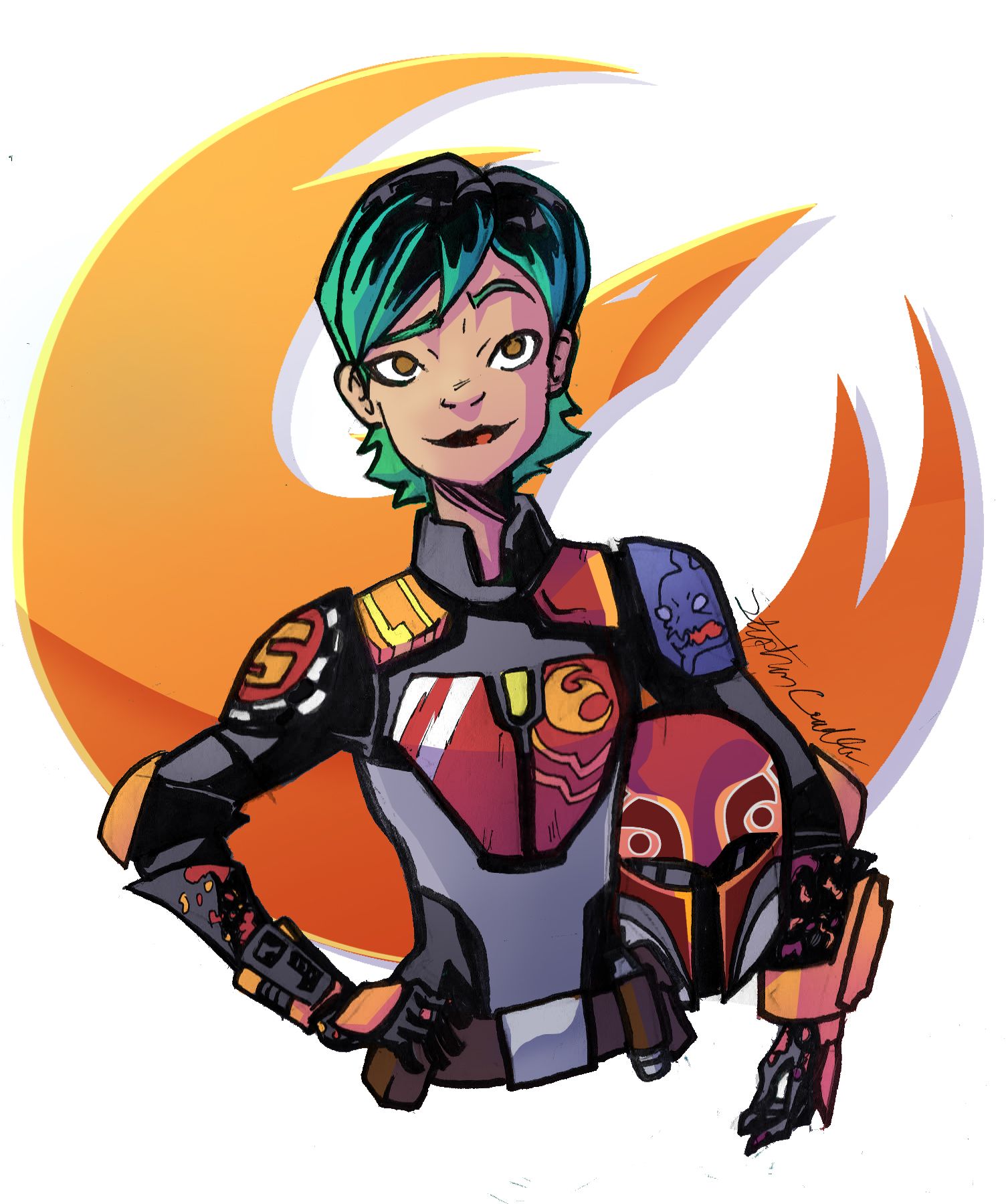 1504x1800 Sabine Wren! My Art Wren, Star Wars Rebels And Star