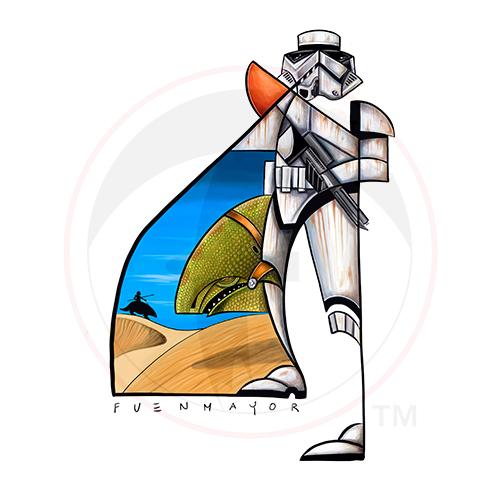 500x500 Carlos Fuenmayor Art Star Wars Stormtrooper From Wynwood Shop