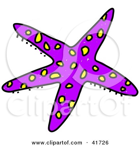 450x470 Royalty Free (Rf) Clipart Illustration Of A Spotted Purple