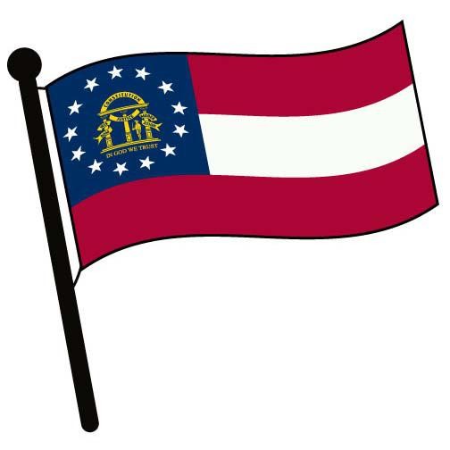 504x504 Georgia Waving Flag Clip Art
