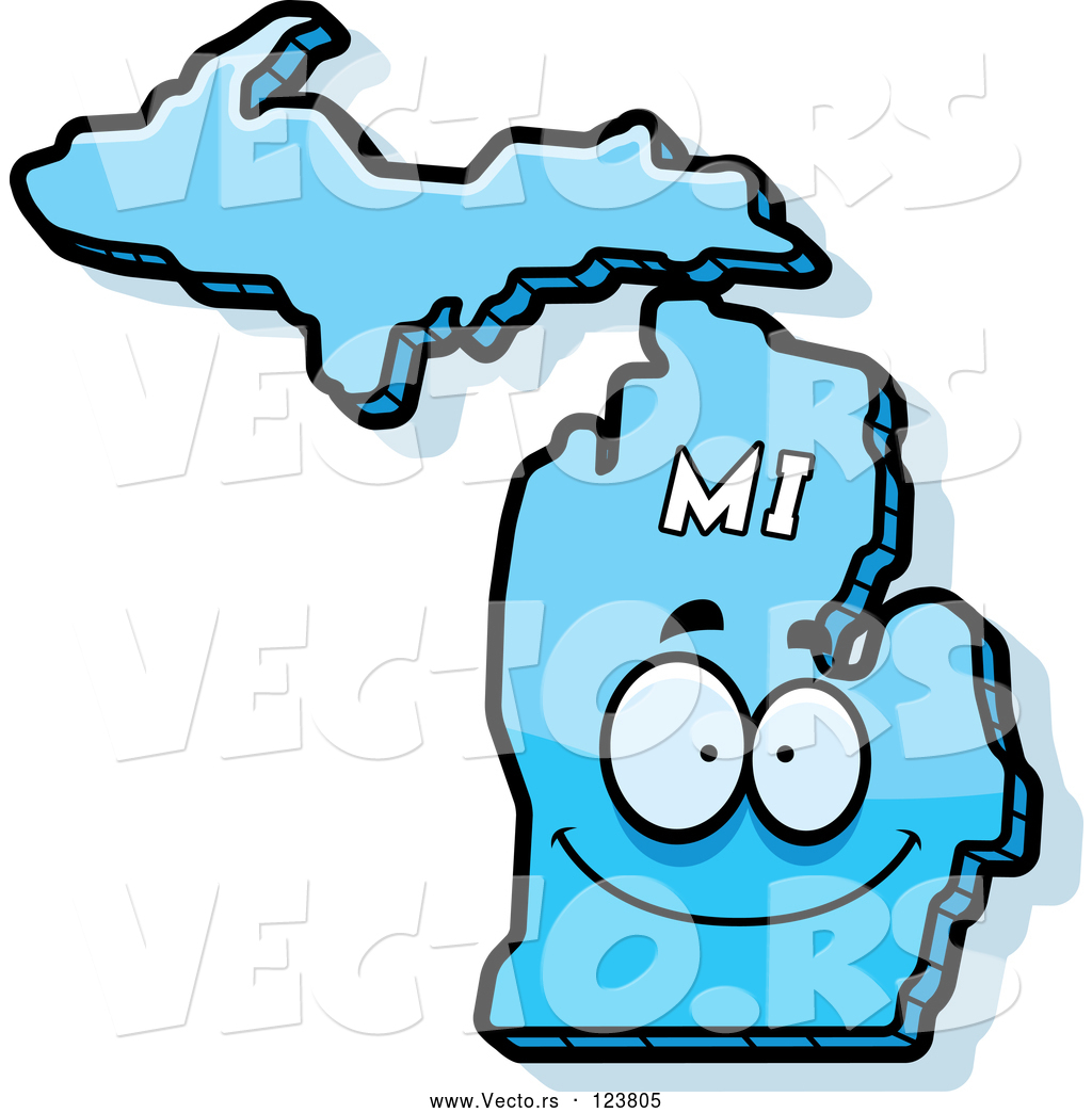1024x1044 Vector Of Cartoon Happy Blue Michigan State Character By Cory