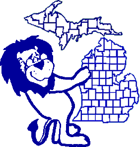 282x297 Lions Michigan Clipart