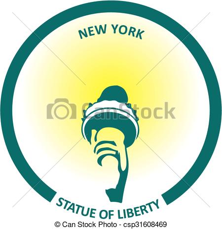 450x465 Statue Of Liberty Clip Art Vector