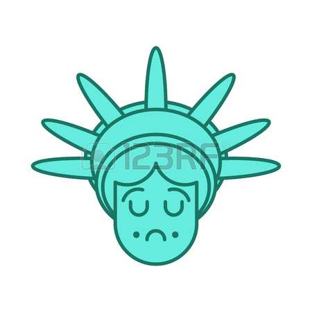 450x450 Statue Of Liberty Head Clipart