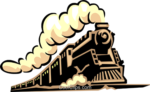 480x297 Steam Train Royalty Free Vector Clip Art Illustration Tran0938