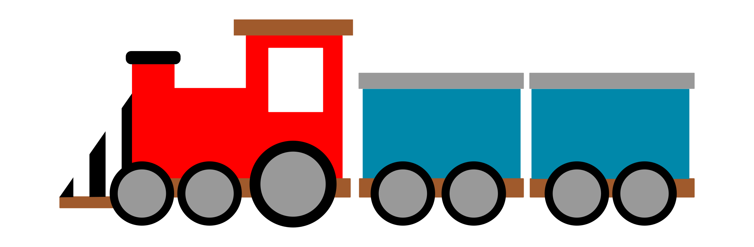 2400x788 Trains Clipart