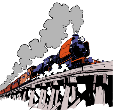 380x368 Locomotive Clipart Victorian Train