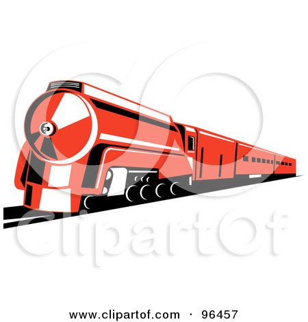 450x470 Royalty Free (Rf) Clipart Illustration Of A Reddish Orange Steam