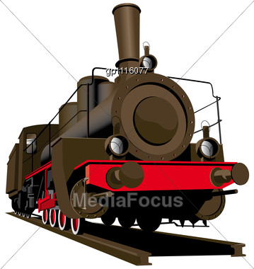 359x380 Stock Photo Old Steam Locomotive