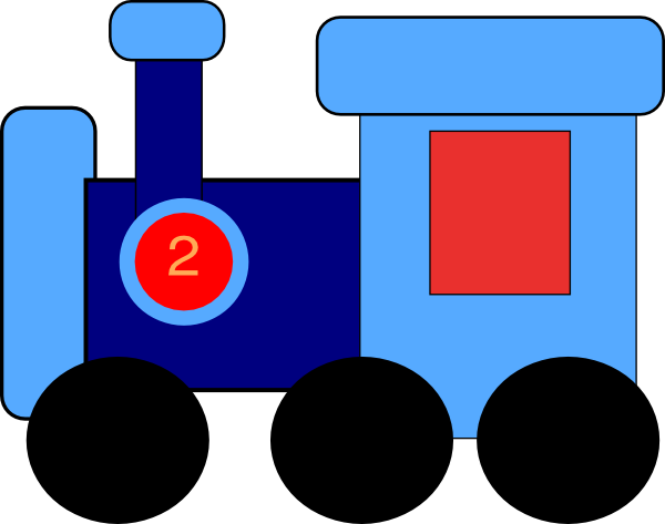 Steam Train Clipart