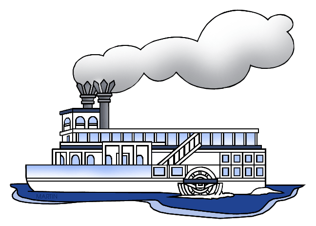 648x463 Transportation Clip Art By Phillip Martin, Steamboat