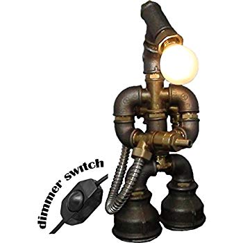 350x350 Loft Handmade Lamp Steampunk Industrial Style Pipe Desk