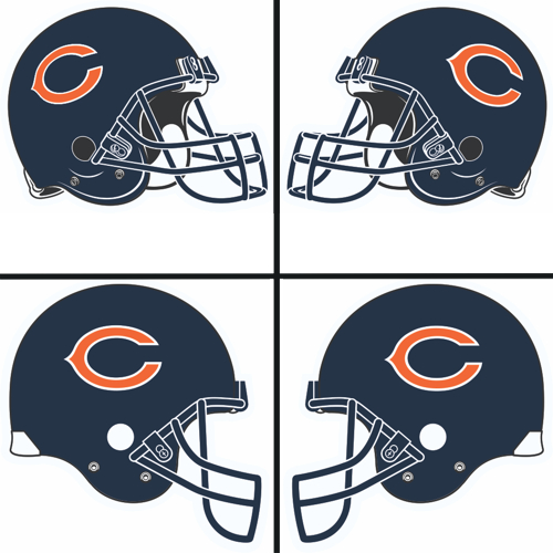 500x500 Chicago Bears Helmet Clip Art