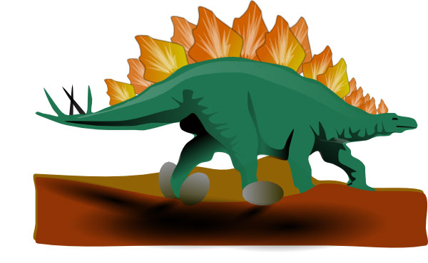 600x370 Stegosaurus Clip Art