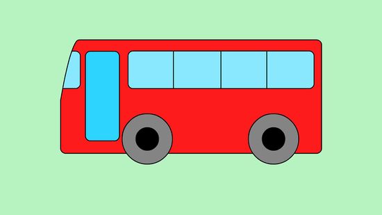 550x309 How To Draw A Bus 5 Steps (With Pictures)