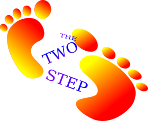 299x246 The Two Step Clip Art