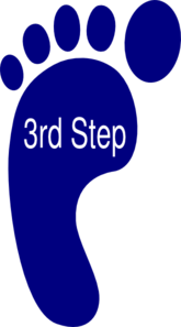 165x297 Third Step Clip Art