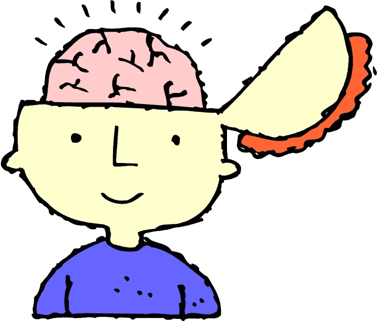 750x640 Awesome Of Brain In Girl Head Clipart