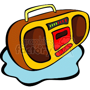 300x300 Royalty Free Radio02112 150209 Clip Art Images, Illustrations