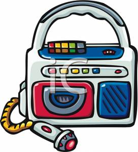 272x300 Tape Player Clipart
