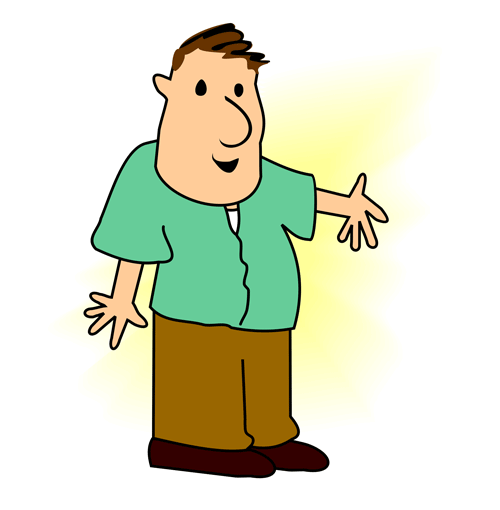 500x510 Cliparts Guy Clip Art Life