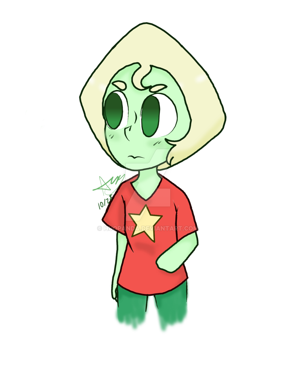 1024x1280 Tsundere Peridot By Huopanda