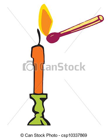 369x470 Candle Match Stick. Match Stick Lighting A Candle Clip Art Vector