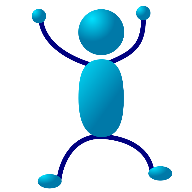 800x800 Stick Man Clipart