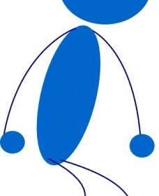 228x280 Sitting Stickman Clip Art Vector Clip Art Free Vector Free Download