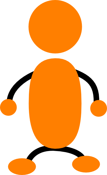 366x599 Collection Of Stick Person Standing Clipart High Quality