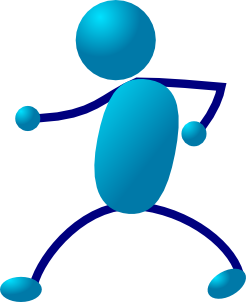 246x302 Stick Man 10 Clip Art