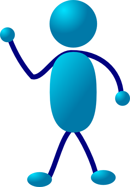 414x595 Stick Man Clip Art Free Vector 4vector