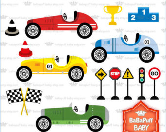 Stock Car Clipart