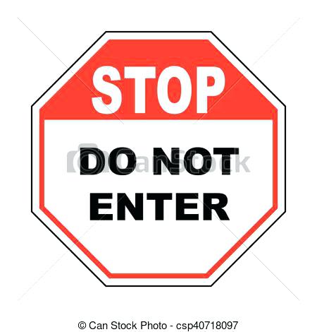 450x470 Do Not Enter Sign Clip Art Do Not Enter Sign With Text Prohibition