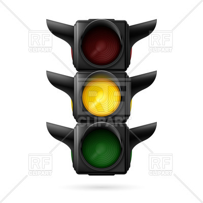400x400 Realistic Traffic Light