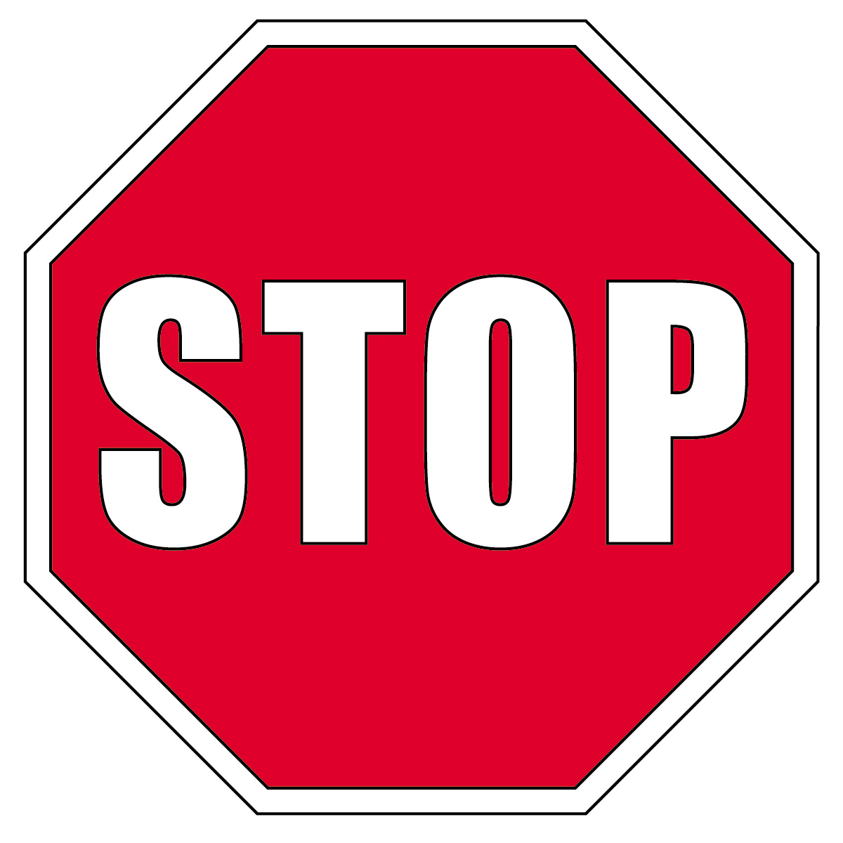 1200x1200 Stop Sign Clip Art Microsoft Clipart Panda
