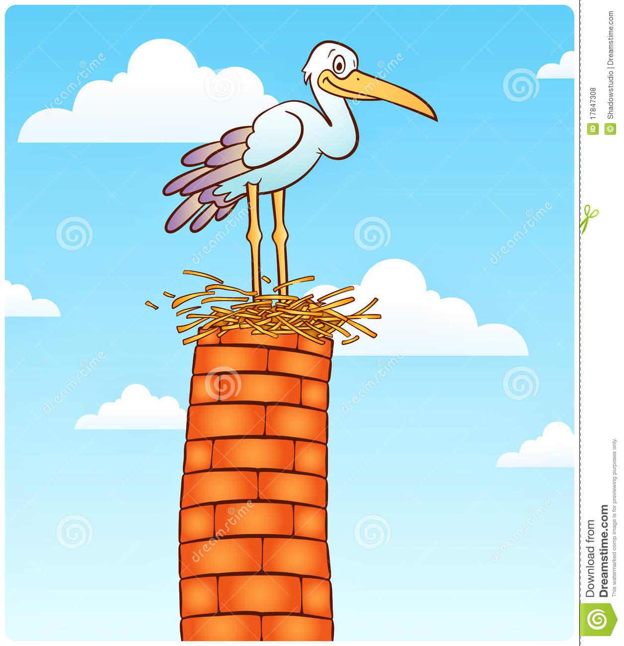 1256x1300 Stork's Nest Clipart