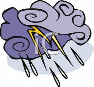 300x279 Clip Art Image A Storm Cloud Clipart Panda