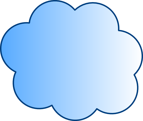 600x510 Cloud Clip Art 4