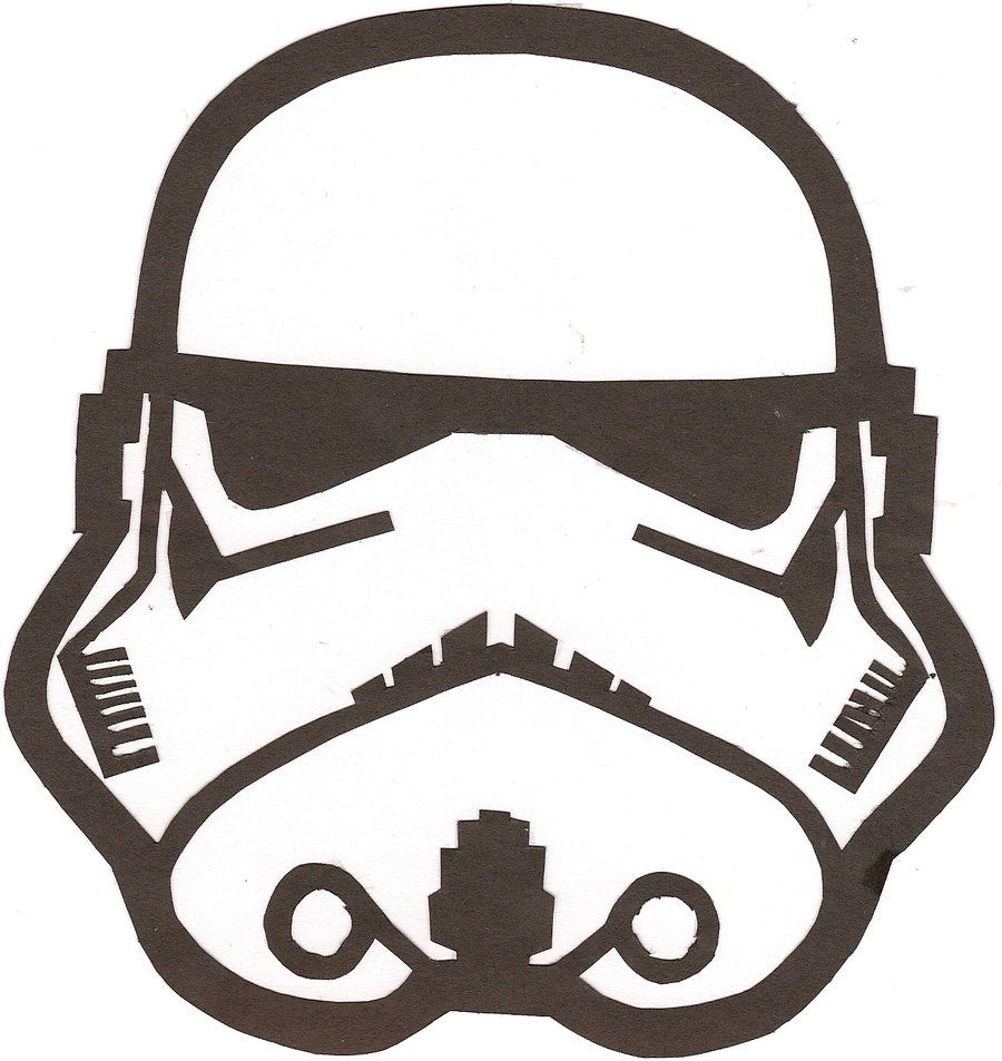 900x953 Stormtrooper Helmet Stencil Outline Pictures Body Art