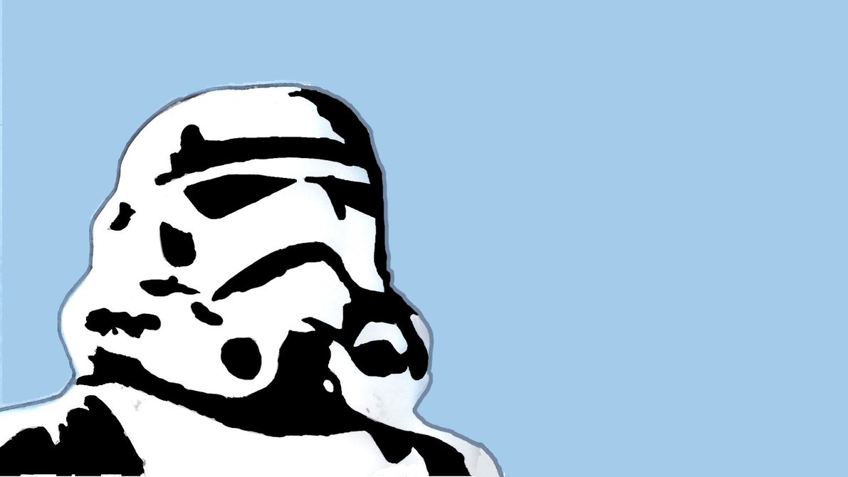 1191x670 Stormtrooper Painting By Robchange