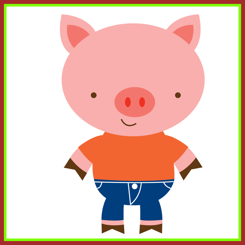 950x950 The Best Tres Porquinhos Minus Clip Art Storybook Pretend Themes