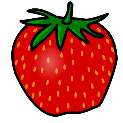 410x410 Clipart Strawberries Strawberry Clip Art Free Clipart Panda Free