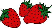 200x110 Clipart Strawberry Clipartmonk