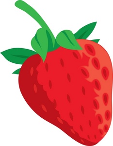 233x300 Food Clipart Strawberry Pencil And In Color Food