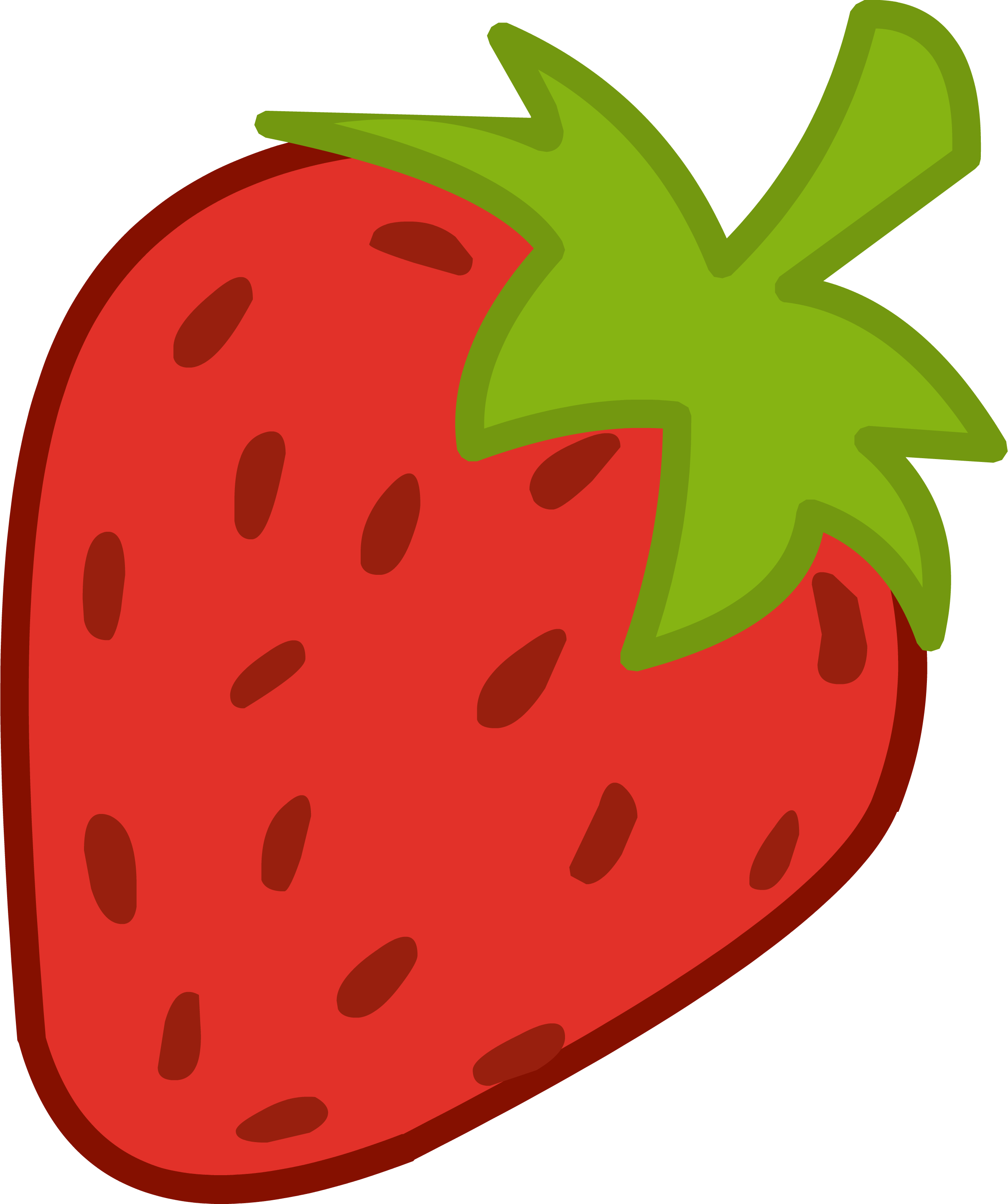 2412x2880 Strawberry Shortcake Clipart Free Clip Art Images.png