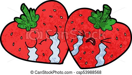 450x258 Cartoon Strawberries Clip Art Vector