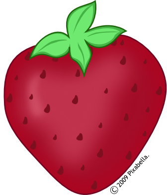 336x393 Red Clipart Strawberry